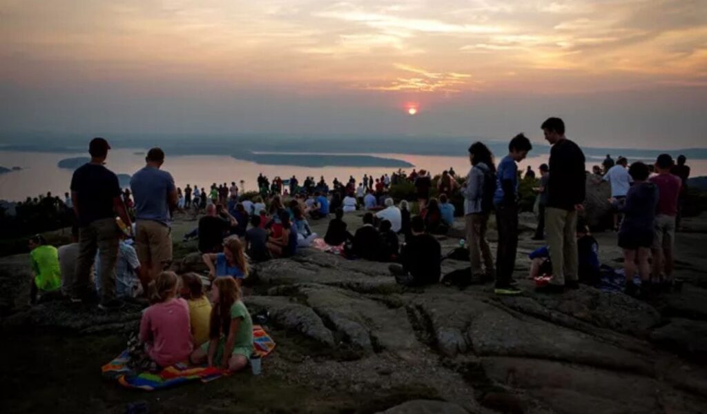 Cadillac Mountain Sunrise, Maine