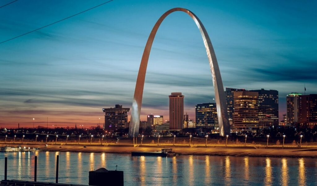 Gateway Arch National Park, St. Louis, Missouri, USA                            