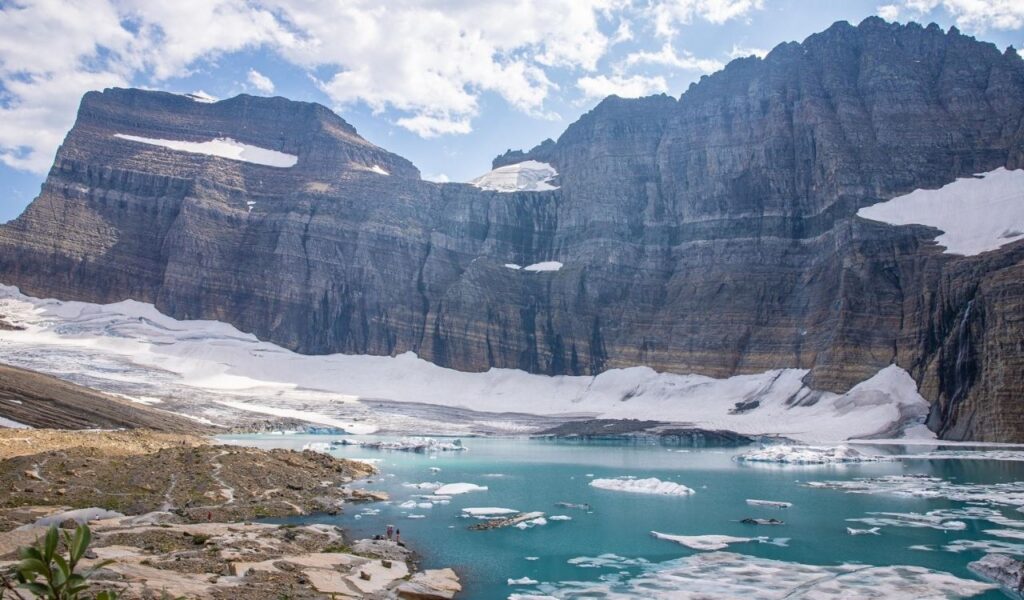 Grinnell Glacier Trail In Glacier National Park